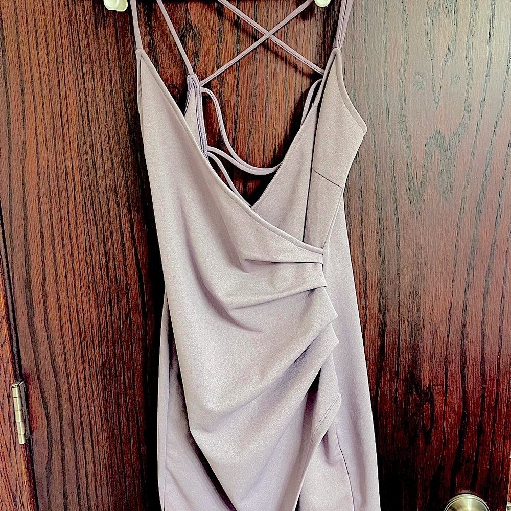 Dark lavender dress